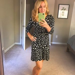 Zip up front dressy cotton dress!!